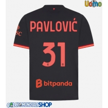 Maglie da calcio AC Milan Strahinja Pavlovic #31 Terza Maglia 2026-27 Manica Corta